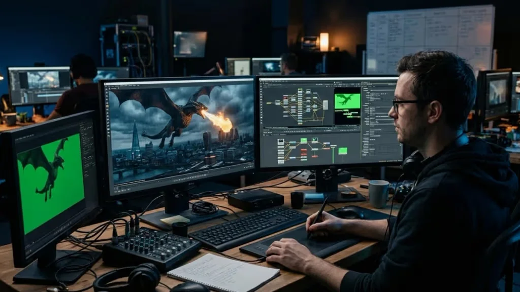 VFX Course in Navi Mumbai at Reliance Animation Academy Nerul